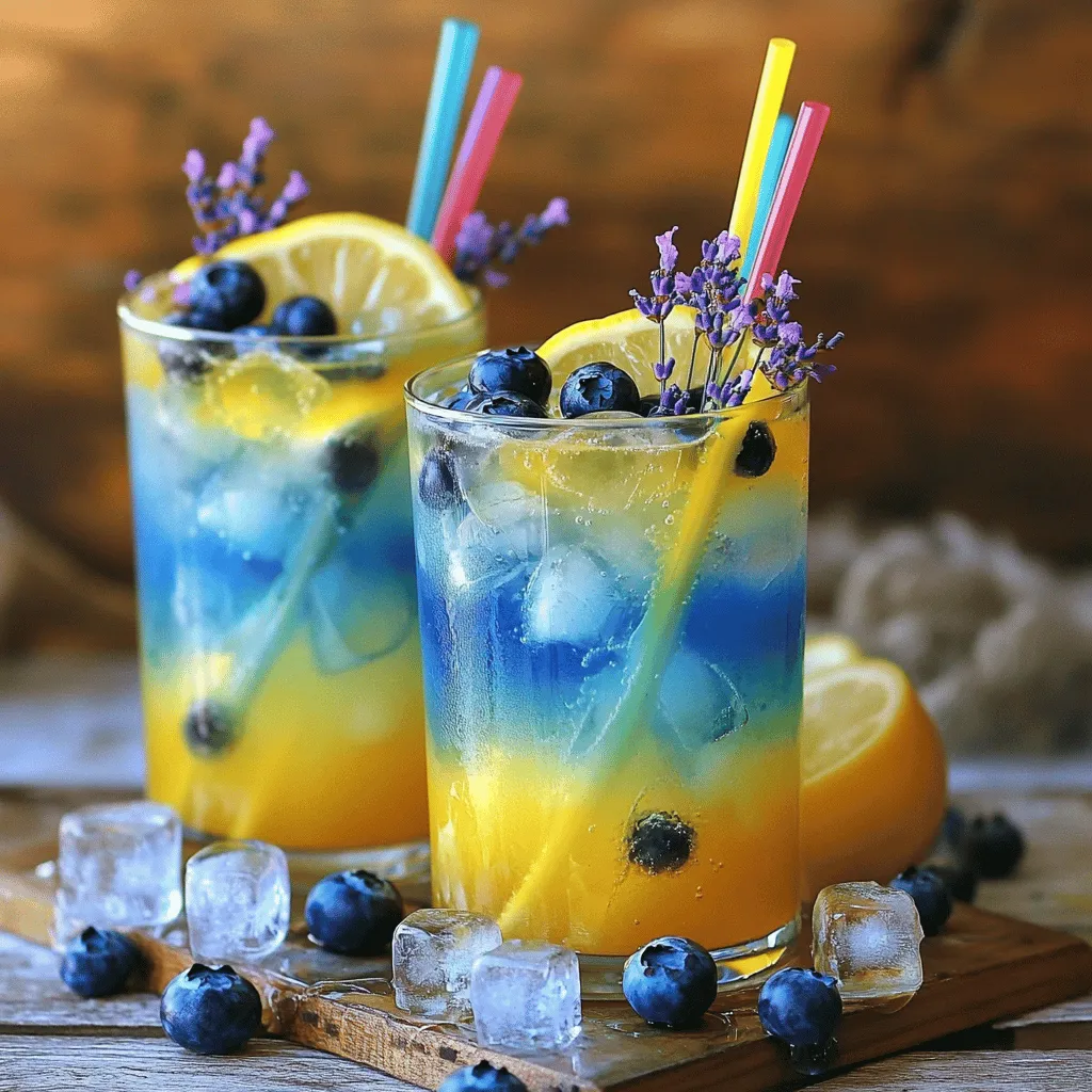 Farbwechselnde Limonade, auch Galaxie-Limonade genannt, ist ein aufregendes Getränk. Sie zieht die Aufmerksamkeit auf sich, dank ihrer lebendigen Farben. Die Farbänderung in der Limonade passiert durch eine chemische Reaktion. Das macht sie besonders faszinierend für Kinder und Erwachsene.