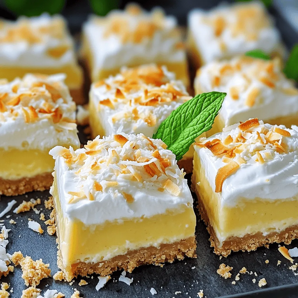 Kokoscreme-Pie-Riegel Einfaches Rezept für Genuss