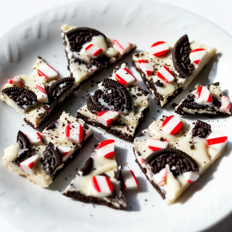 Oreo Peppermint Bark Einfaches und Leckeres Rezept