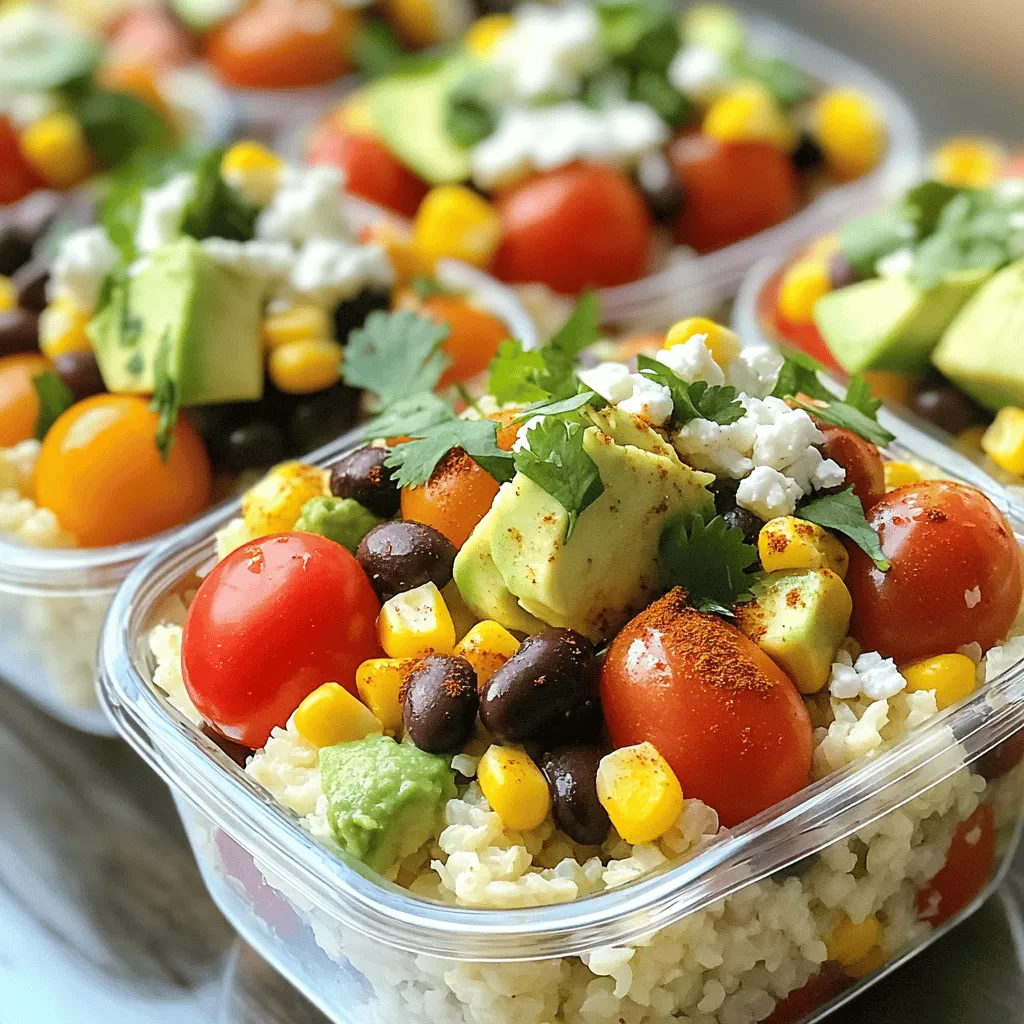 Cauliflower Rice Bowl Einfache und gesunde Mahlzeit