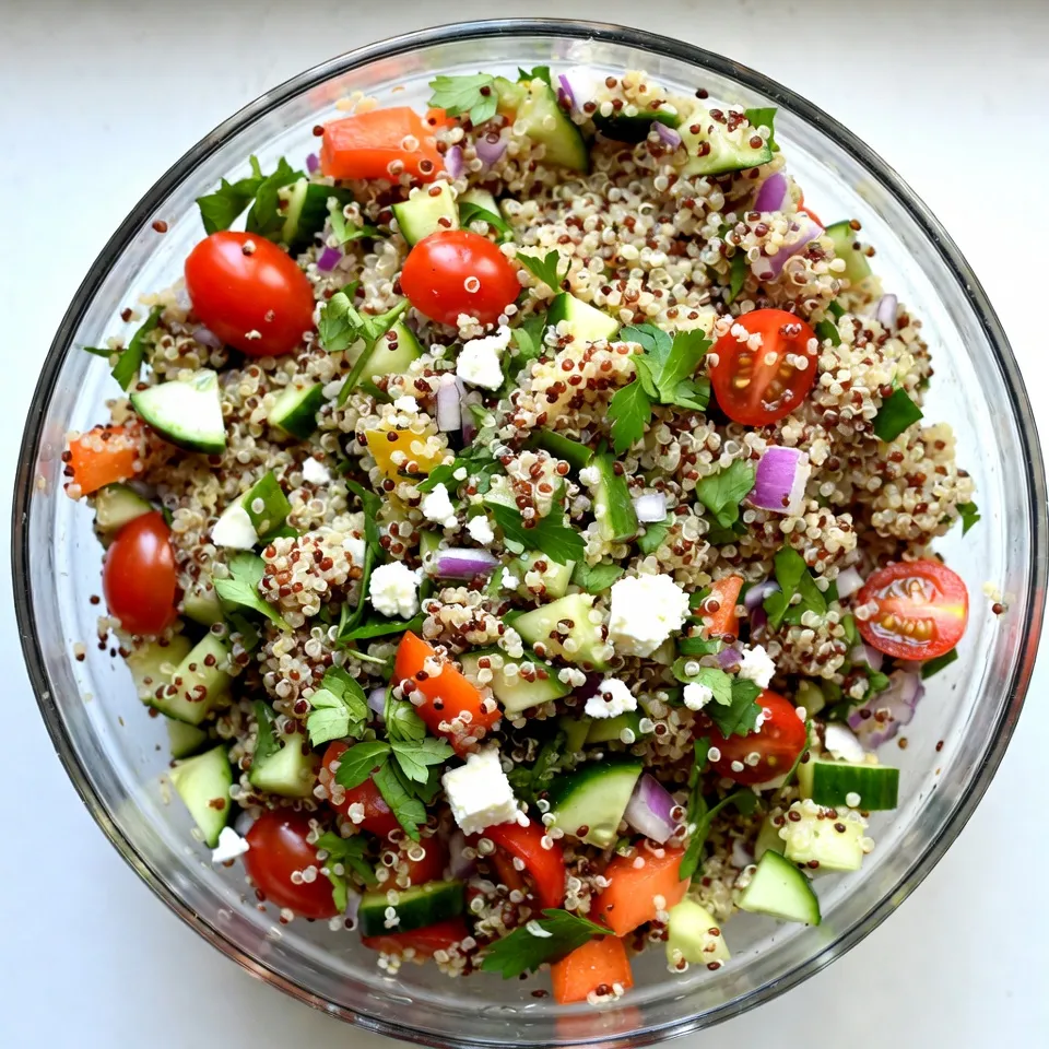 Lemon Herb Quinoa Salad Frisch und Nahrhaft Genuss