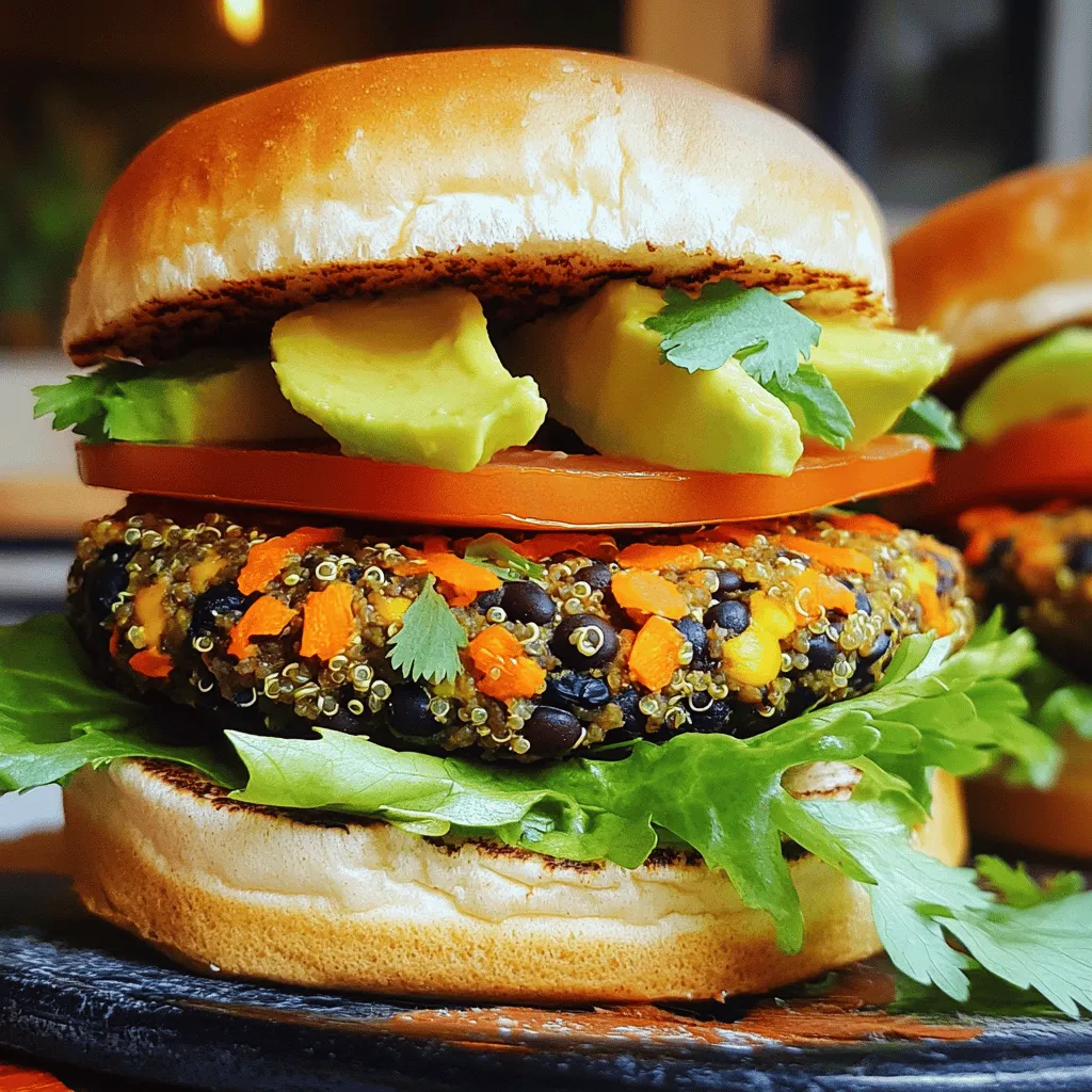 Homemade Veggie Burger Einfach und Lecker Zubereiten