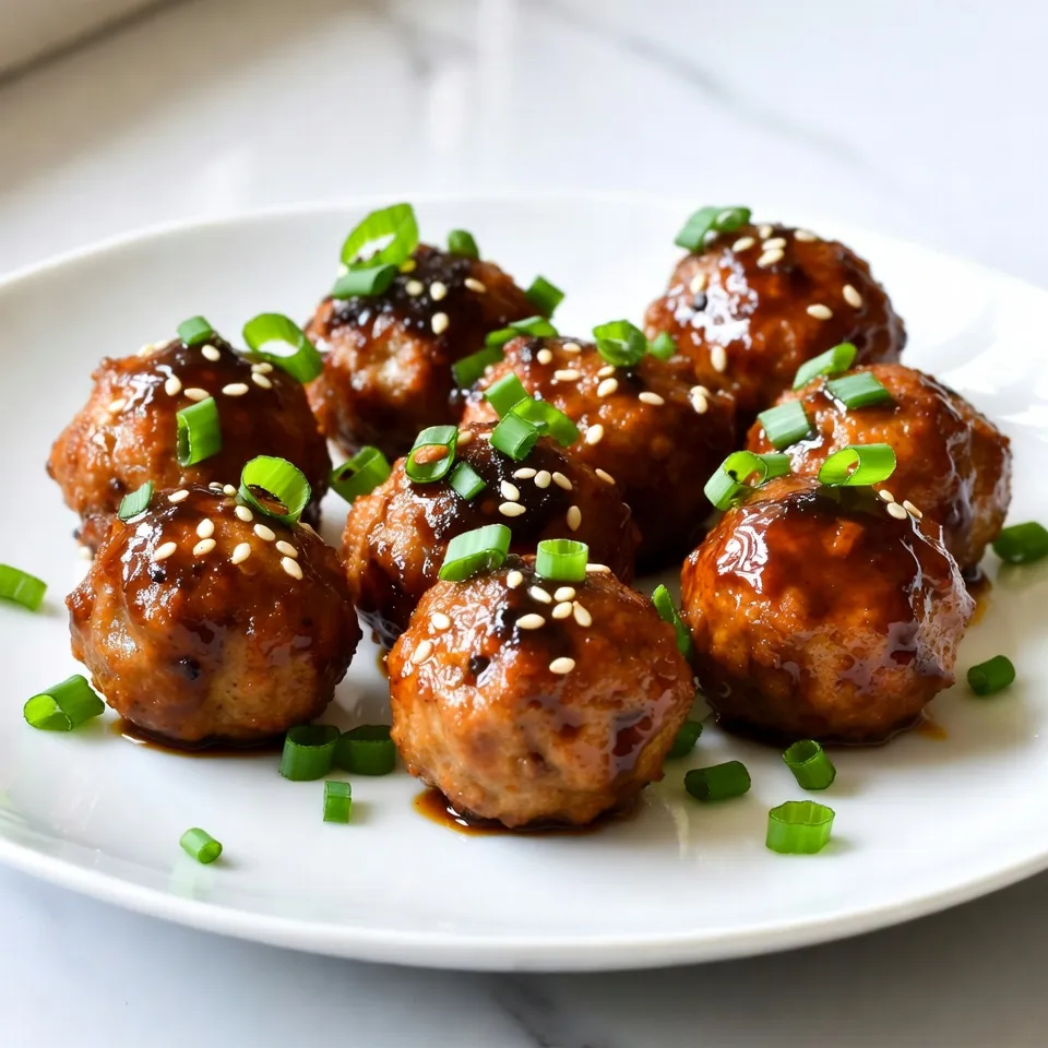 Spicy Honey Garlic Meatballs Einfacher Genuss für alle