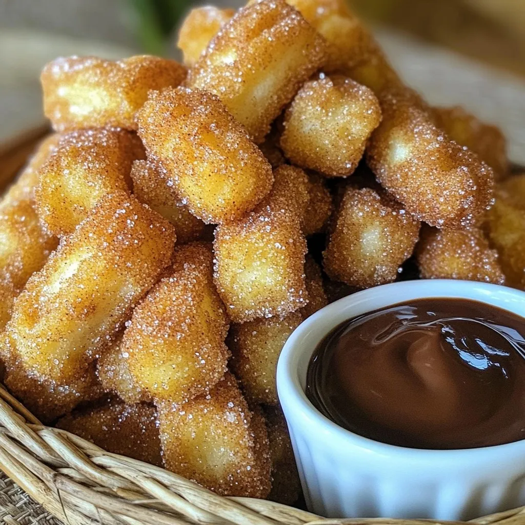 Cinnamon Sugar Churro Bites Einfach und Lecker