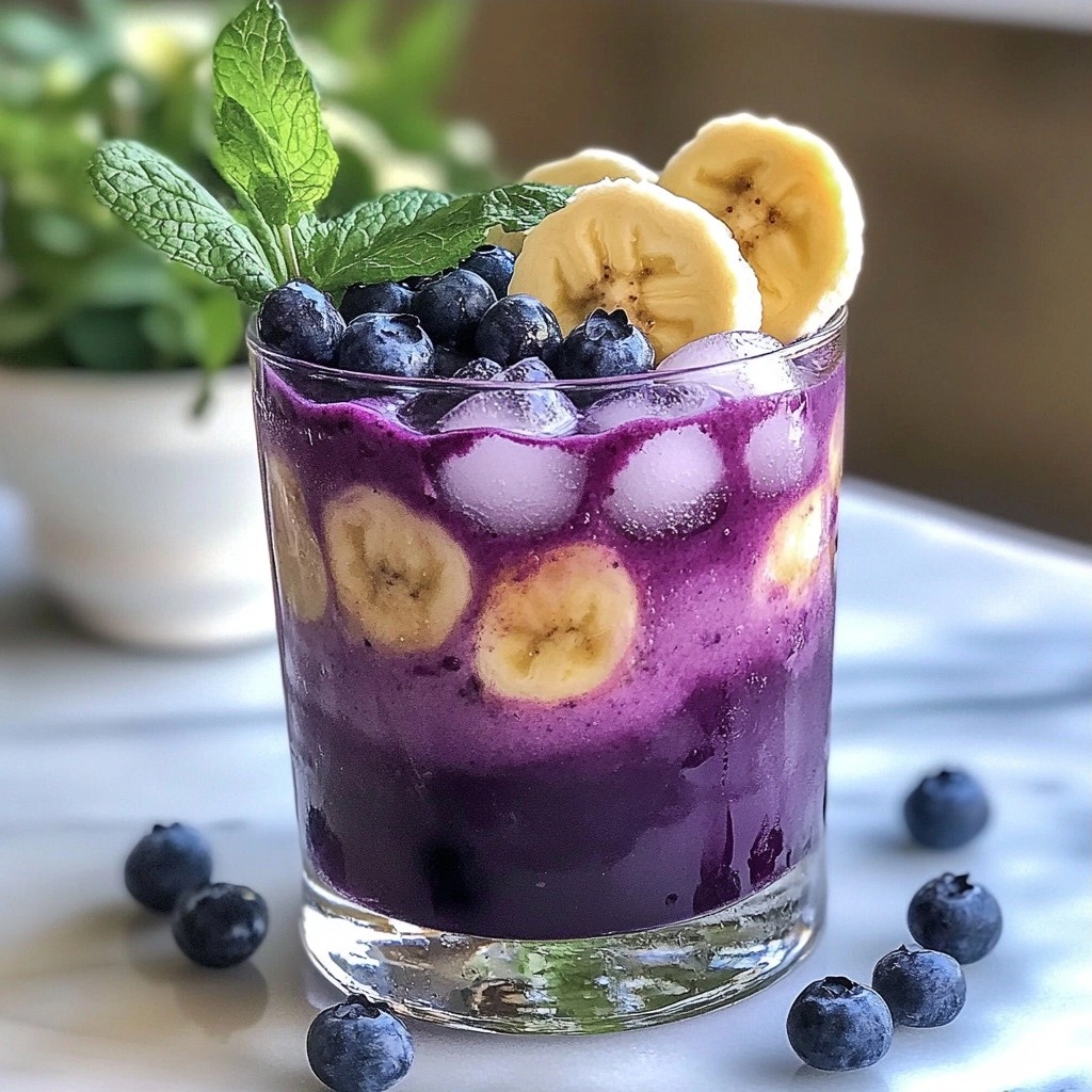 Erfrischender Starbucks DIY Blueberry Acai Refresher