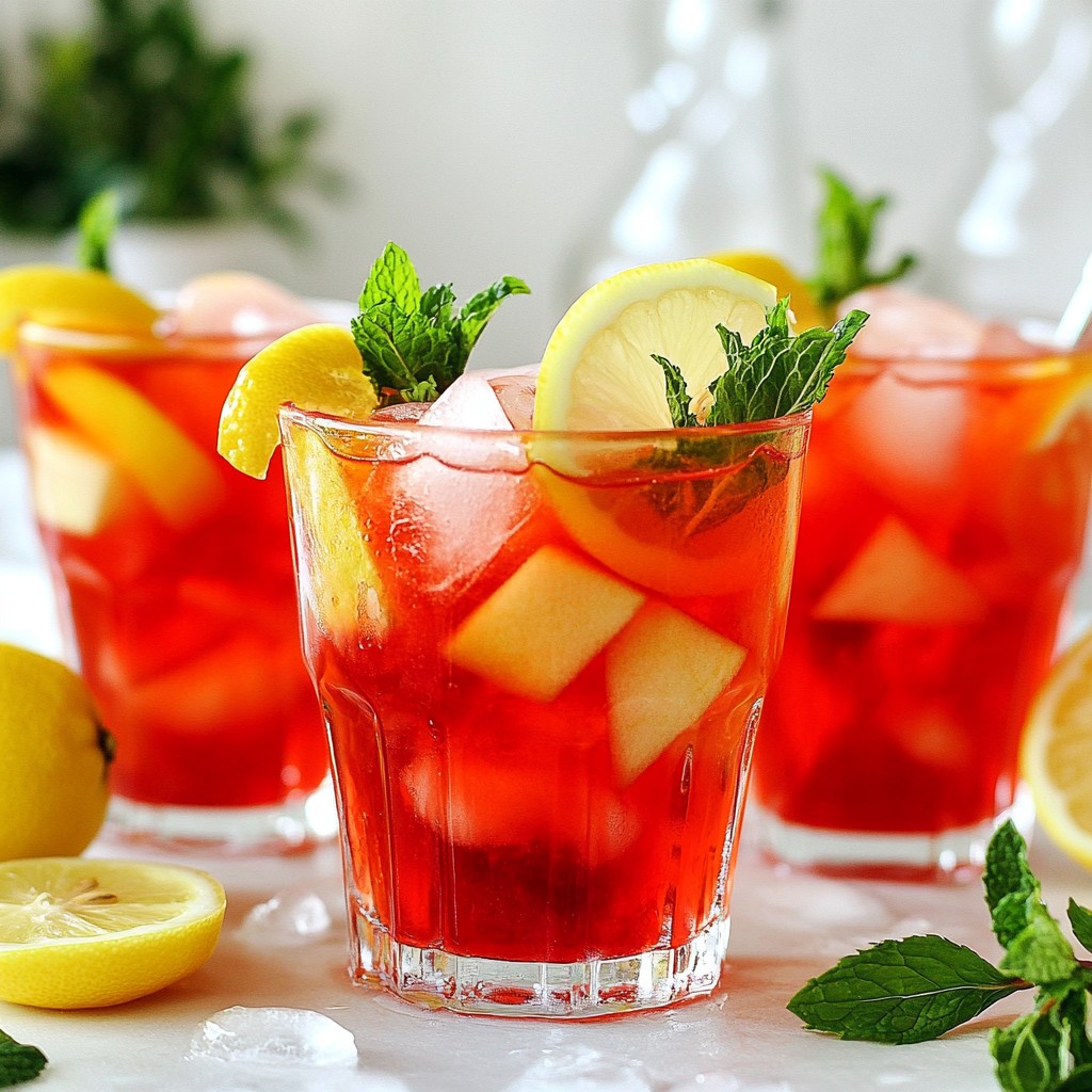 Smooth Starbucks DIY Iced Passion Tango Tea Rezept