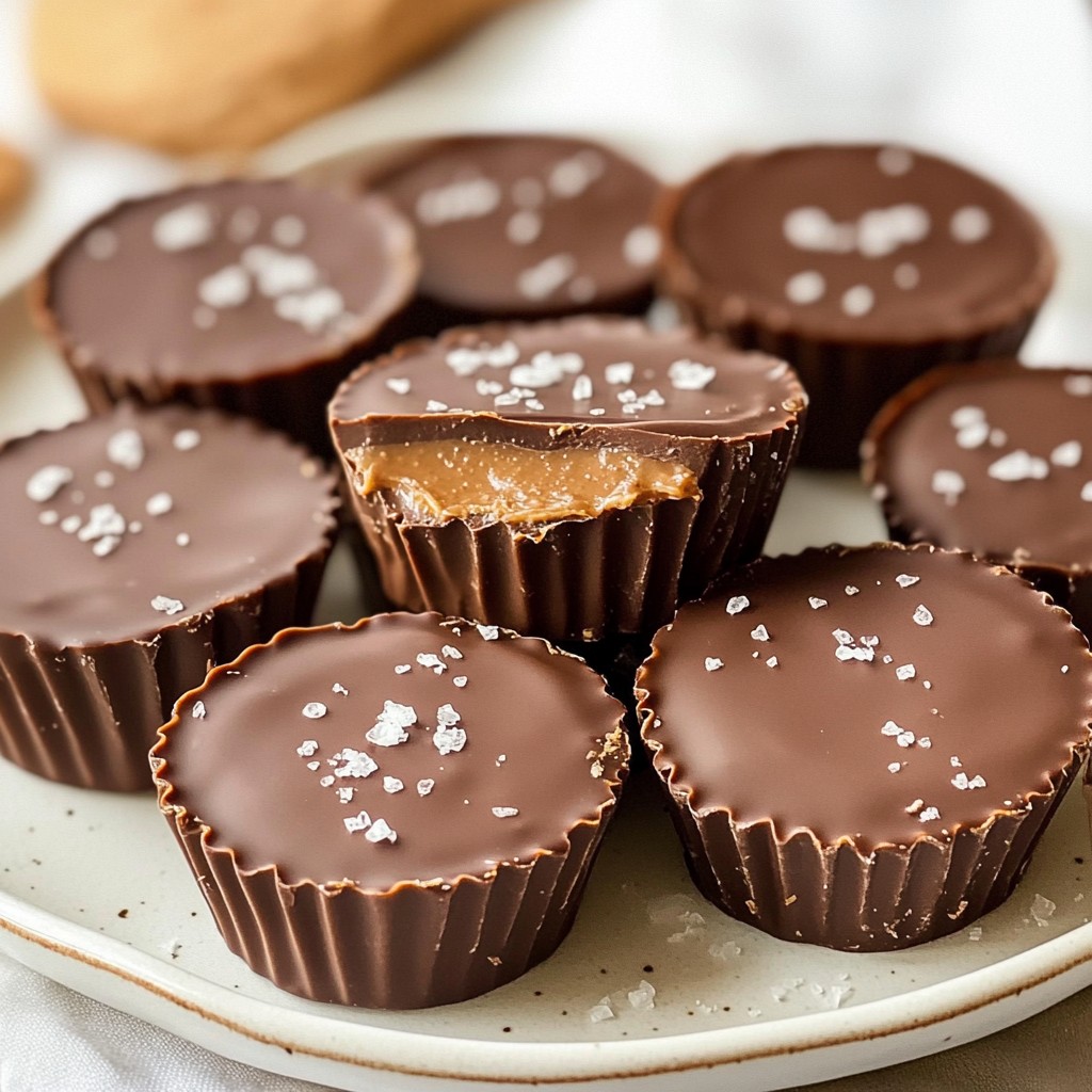 Schokoladen Mandelbutter Täfelchen Einfaches Rezept