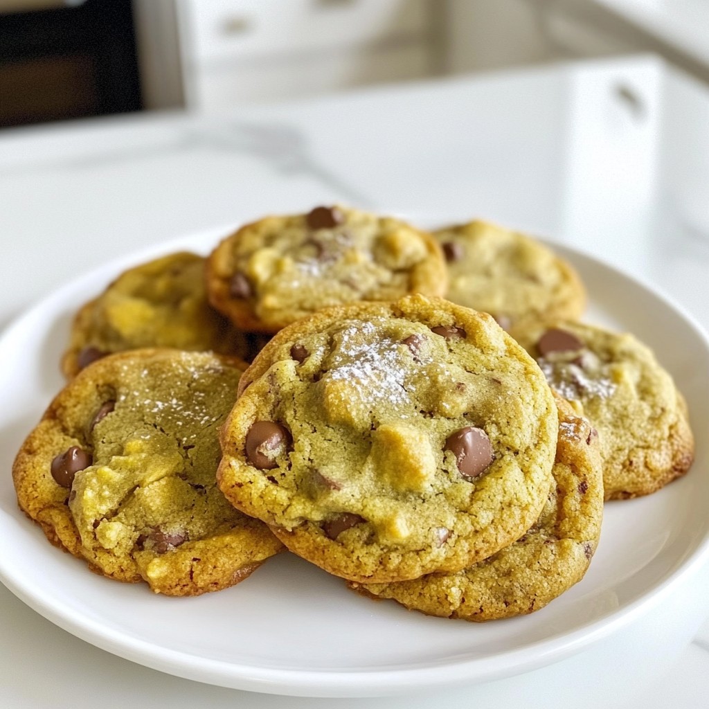 Avocado Chocolate Chip Cookies Einfach und Lecker