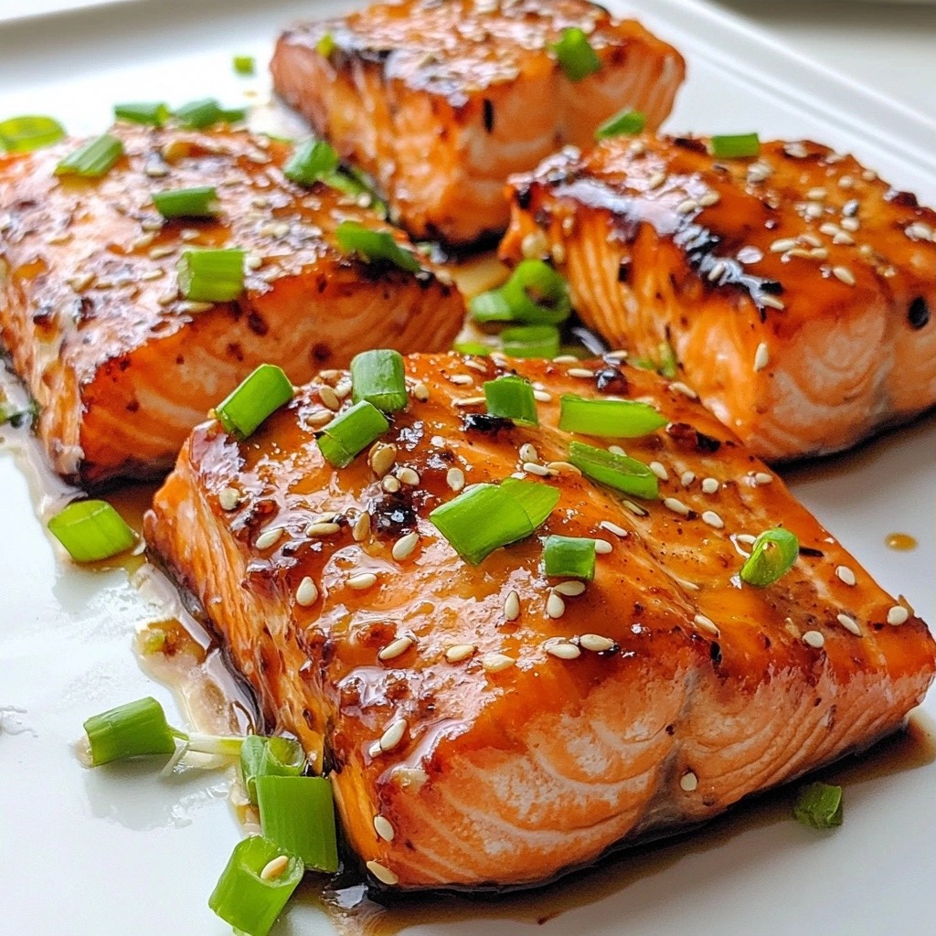 Tender Copycat Recipes Teriyaki Glazed Salmon lecker