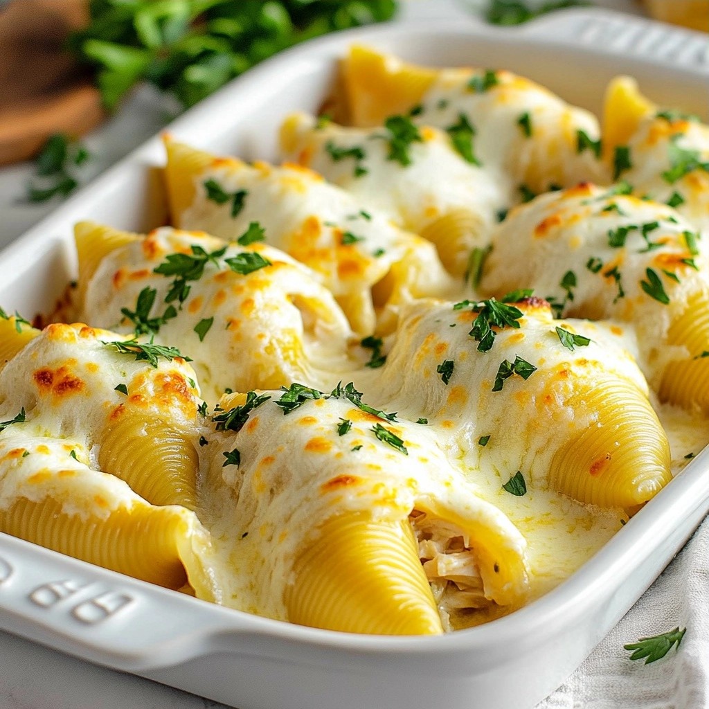Tender Copycat Recipes Chicken Alfredo Stuffed Shells