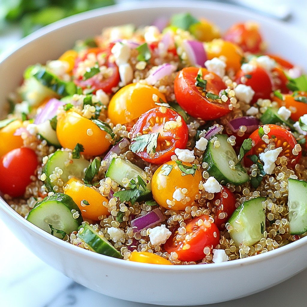 Honey Lime Quinoa Salad Frisch und Gesund Genießen