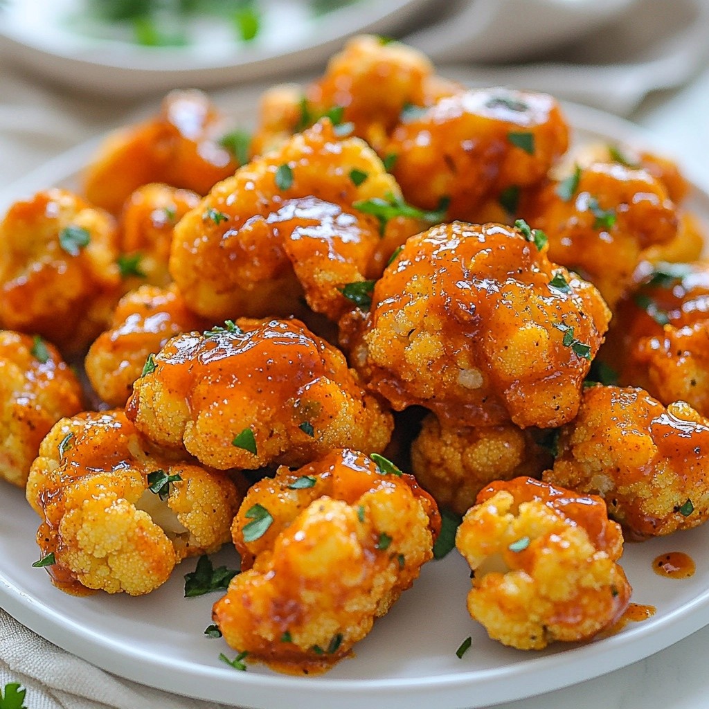 Crunchy Copycat Rezepte Buffalo Cauliflower Wings