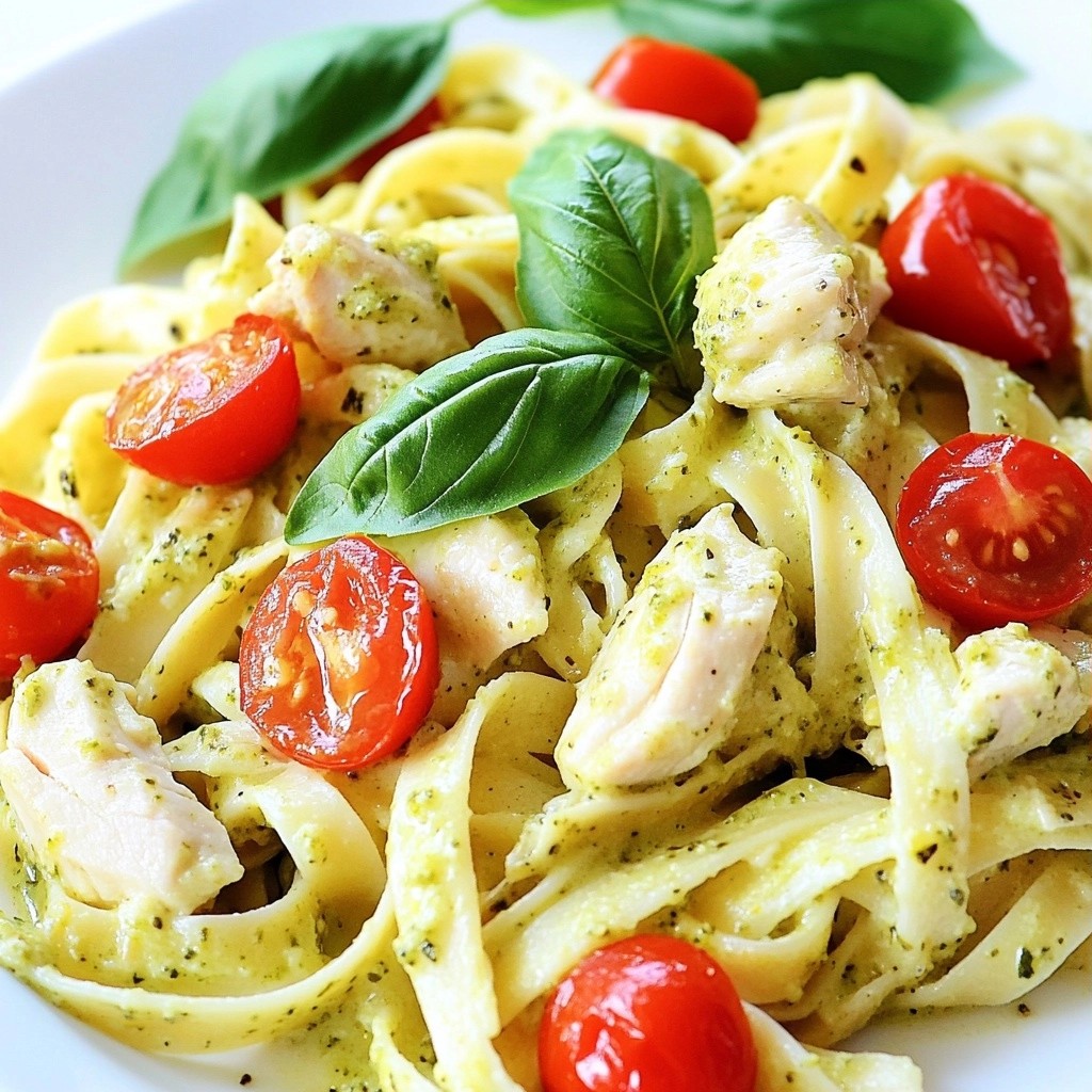 Creamy Copycat Recipes Chicken Pesto Pasta Genuss