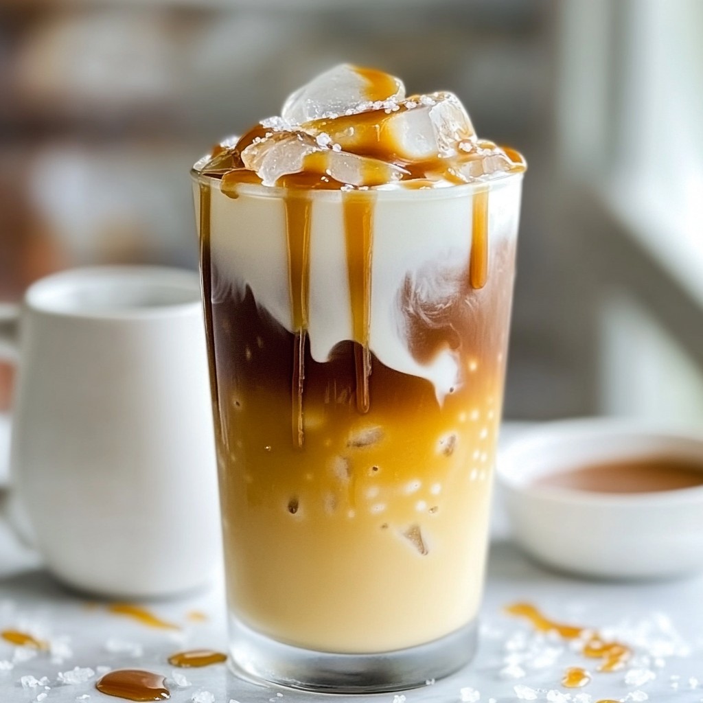 Erfrischender Starbucks DIY Iced Caramel Macchiato