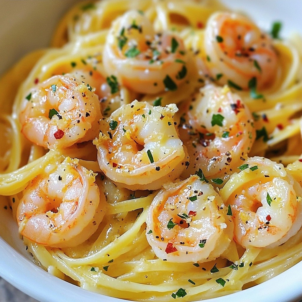 Savory Copycat Recipes Lemon Butter Shrimp Linguine