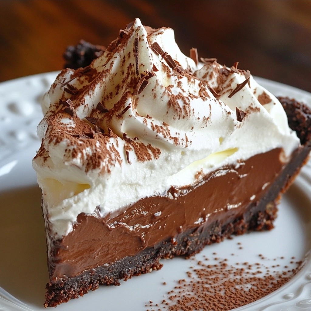 Decadent copycat recipes French Silk Pie lecker und einfach