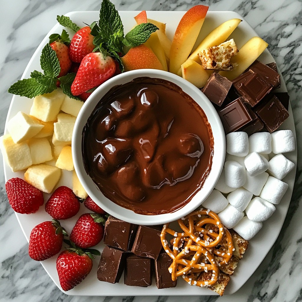 Dekadente Copycat Rezepte Schokoladenfondue ganz einfach