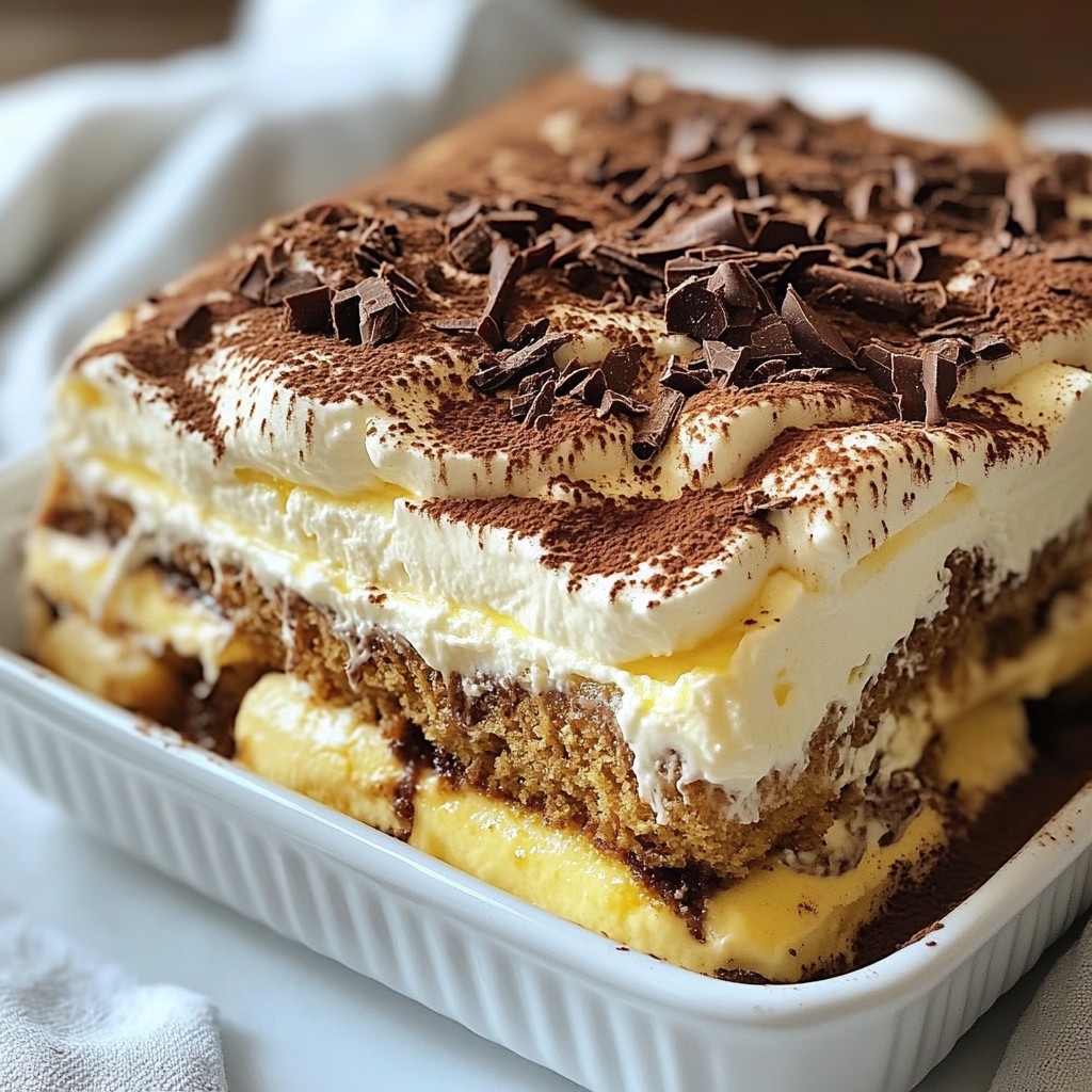 Decadent Olive Garden Copycat Tiramisu Delight Rezept