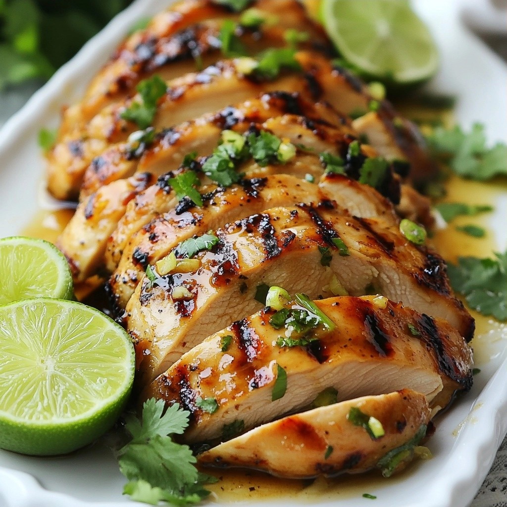 Saftige Copycat Rezepte Honey Lime Gegrilltes Hähnchen
