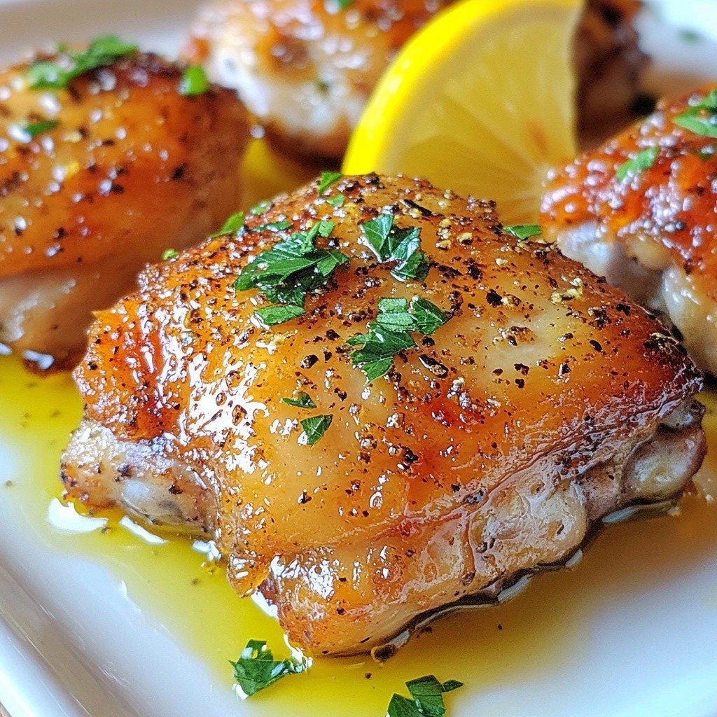 Zesty Copycat Recipes Lemon Pepper Chicken Thighs Lecker