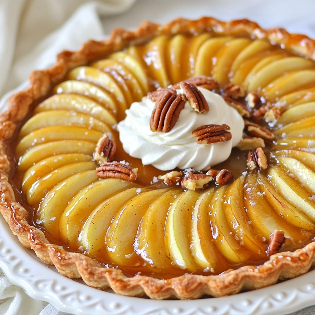 Decadent Copycat Recipes Caramel Apple Tart Genuss