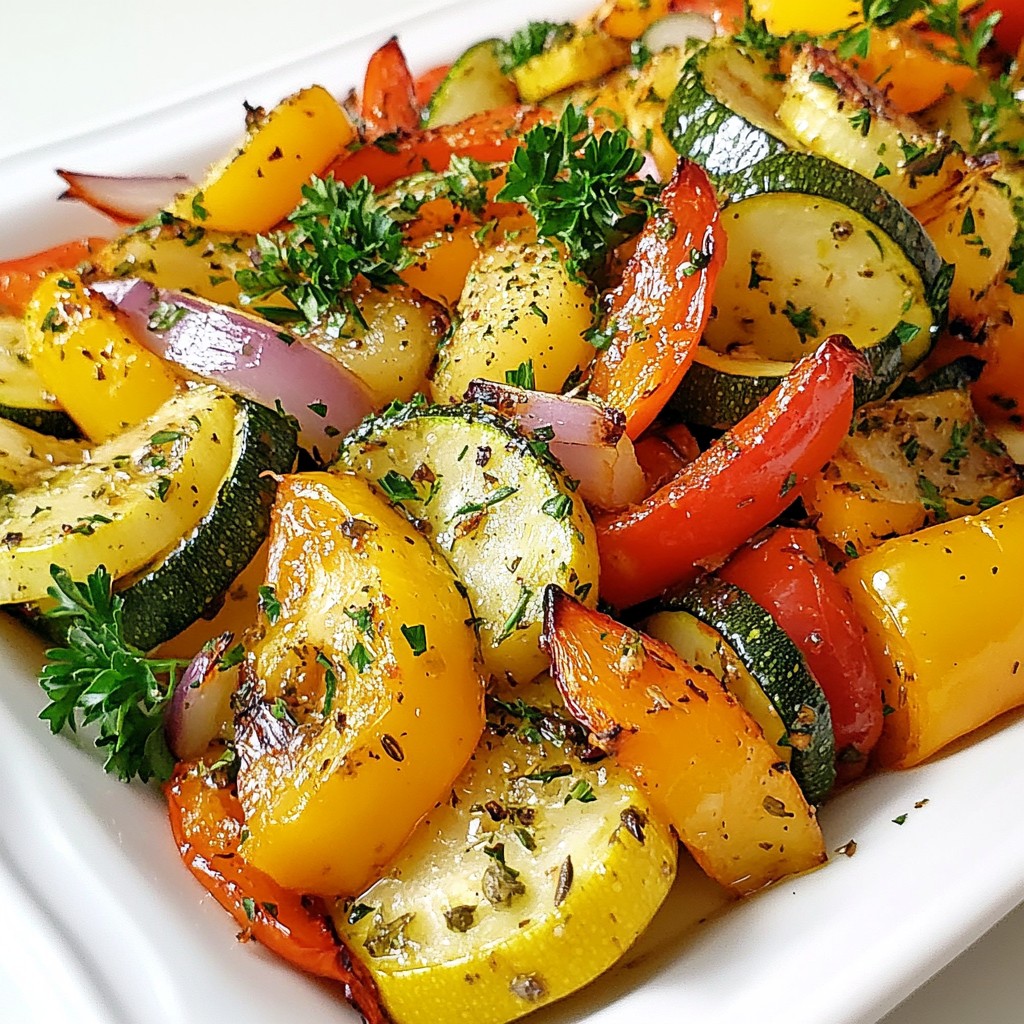 Garlic Herb Roasted Vegetable Medley für jeden Anlass