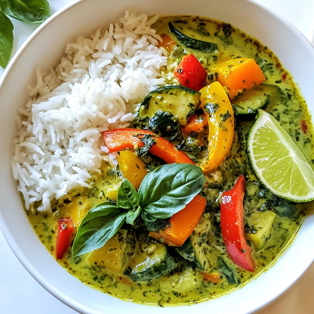 Spicy Restaurant-Style Thai Green Curry Einfach Kochen