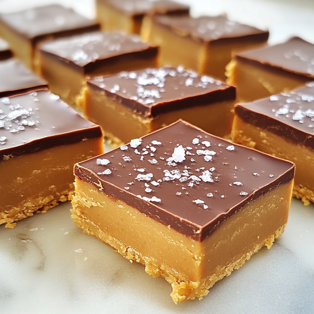 Peanut Butter Chocolate Fudge Einfache und leckere Süßigkeit