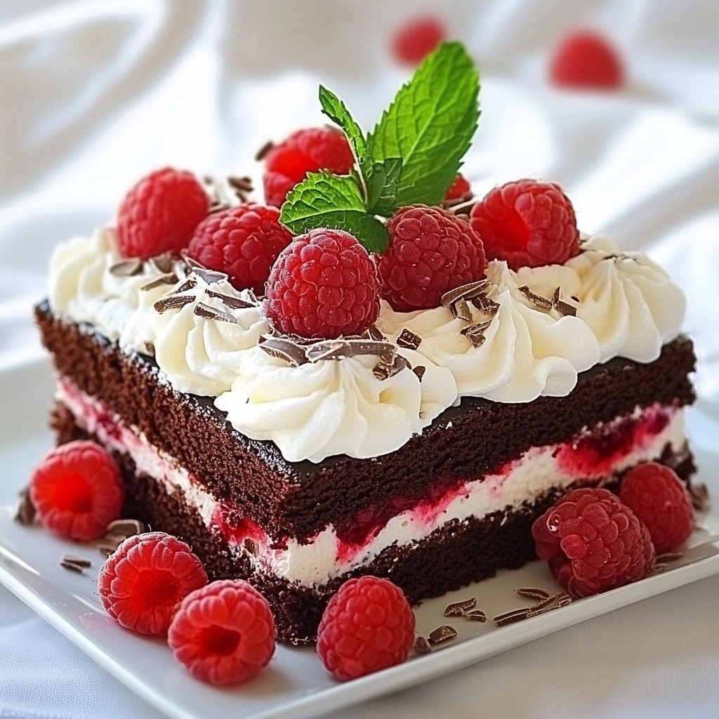 Fluffy Copycat Recipes Chocolate Raspberry Cake Kuchen