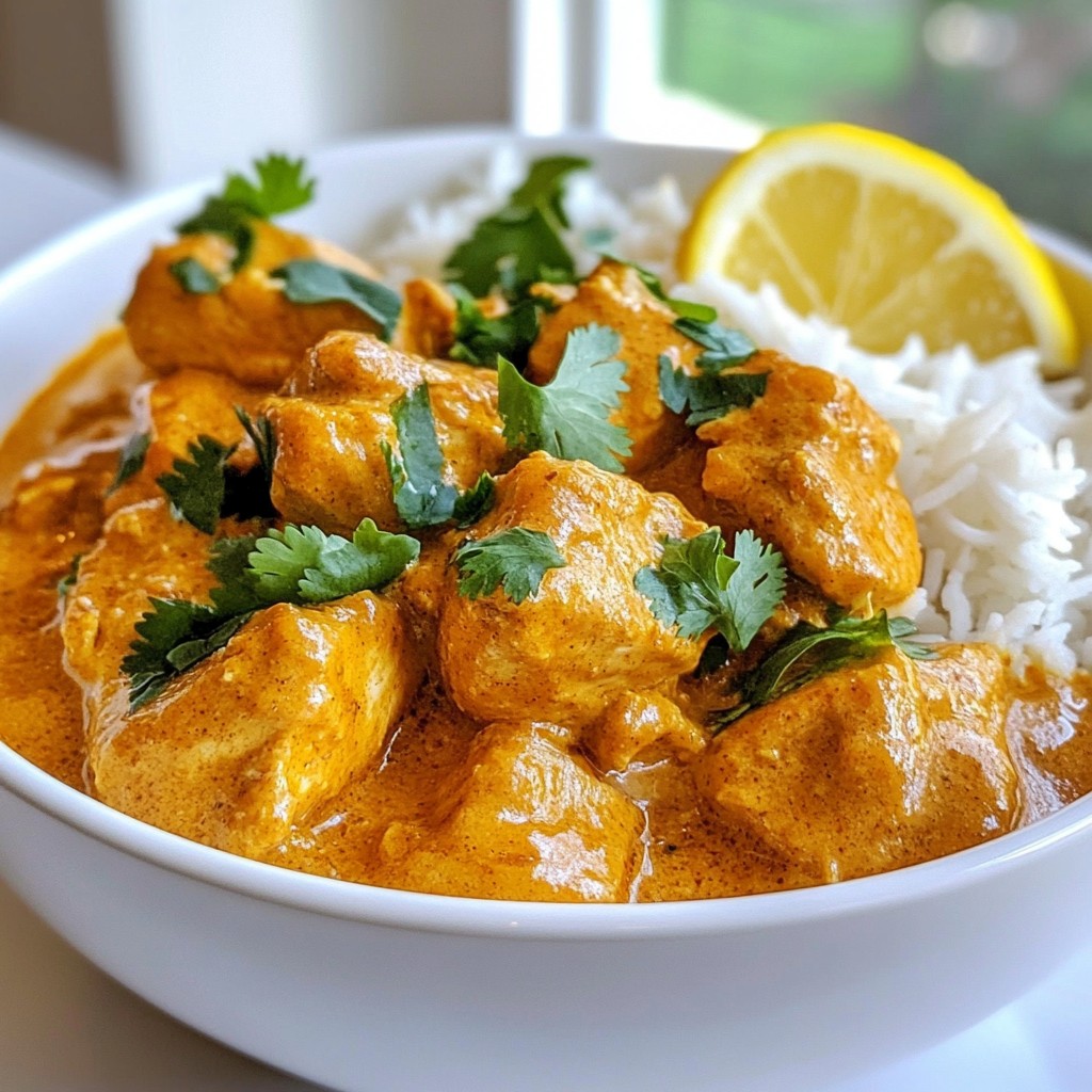 Creamy Copycat Recipes Butter Chicken Curry Einfach Zubereiten