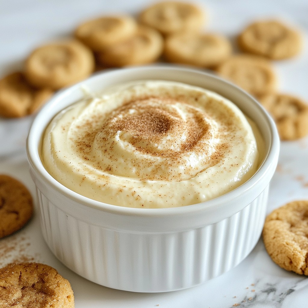 Snickerdoodle Cheesecake Dip Cremiger Genuss für alle