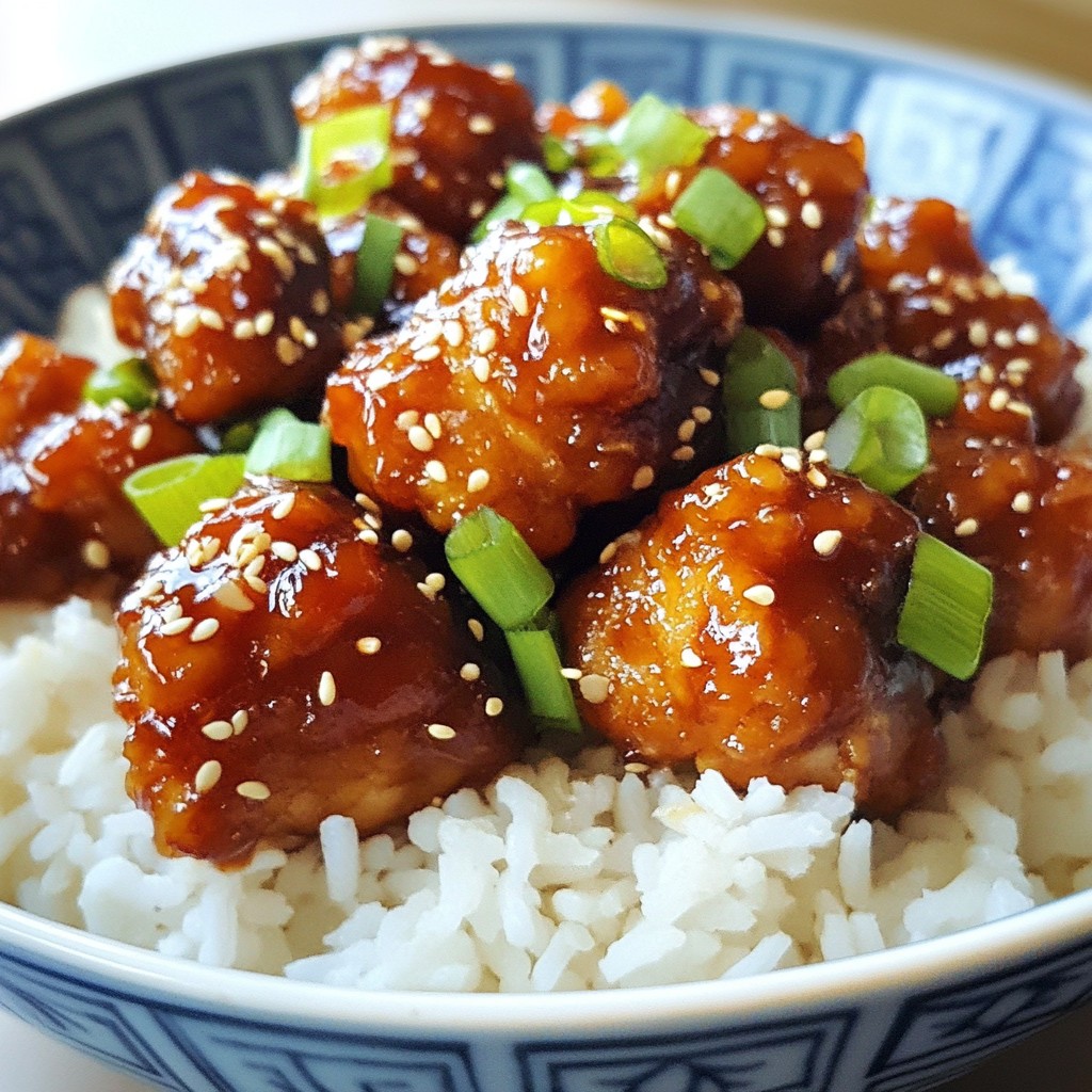 Spicy Copycat Recipes General Tso's Chicken einfach