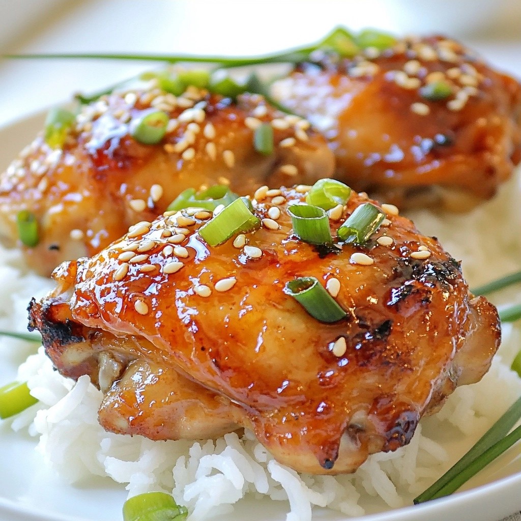 Tender Copycat Recipes Honey Garlic Chicken Thighs