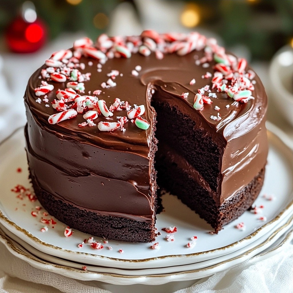 Dekadente Copycat Rezepte Schokoladen-Pfefferminzkuchen