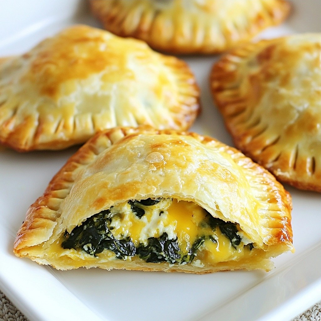 Cheesy Copycat Recipes Spinach and Cheese Empanadas