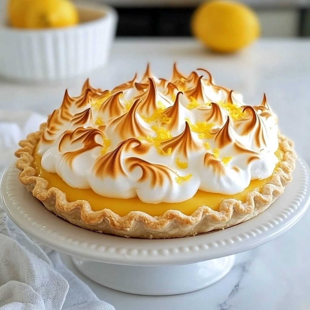 Fluffy restaurant-style Lemon Meringue Pie Genuss