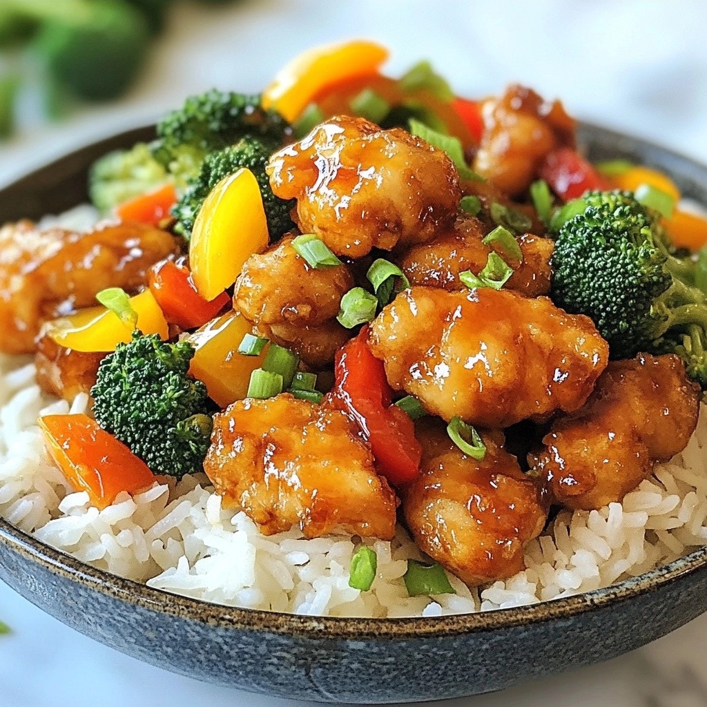 Zesty Copycat Recipes Orange Chicken Stir-Fry Genuss