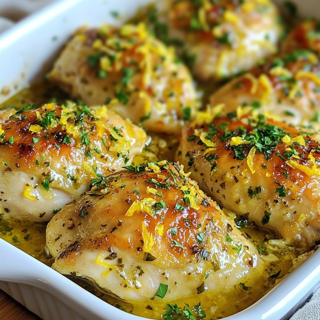 Hearty Copycat Recipes Lemon Herb Baked Chicken Genuss