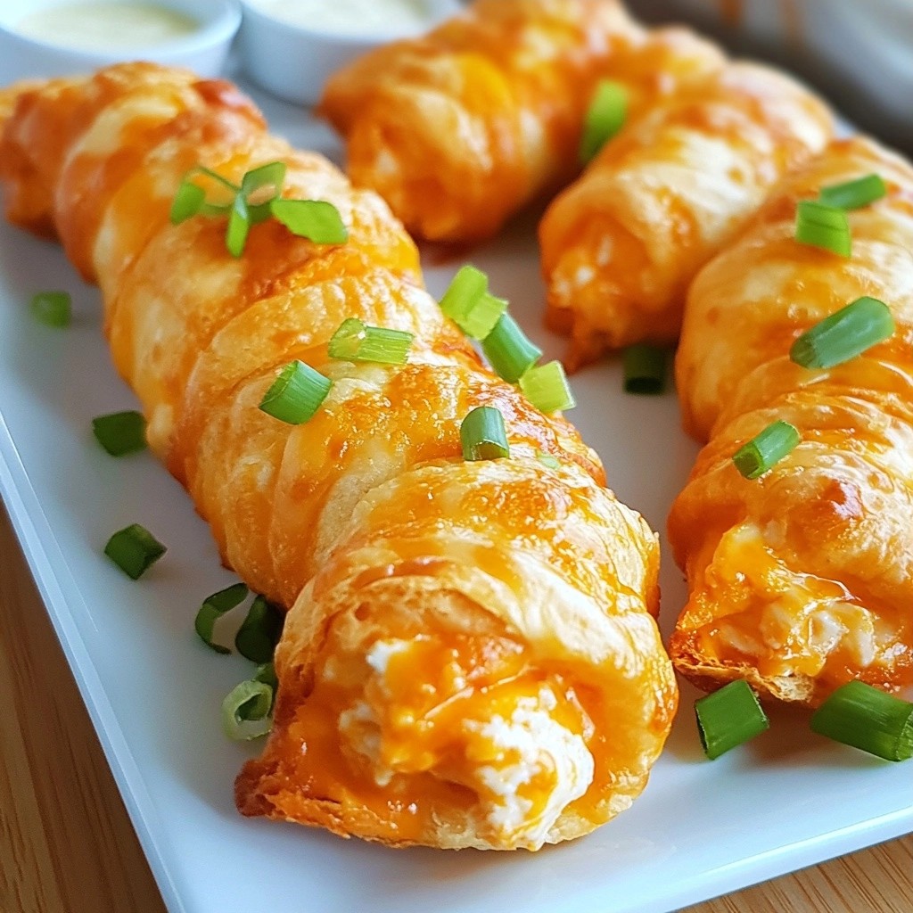 Spicy Restaurant-Style Buffalo Chicken Twisters Rezept