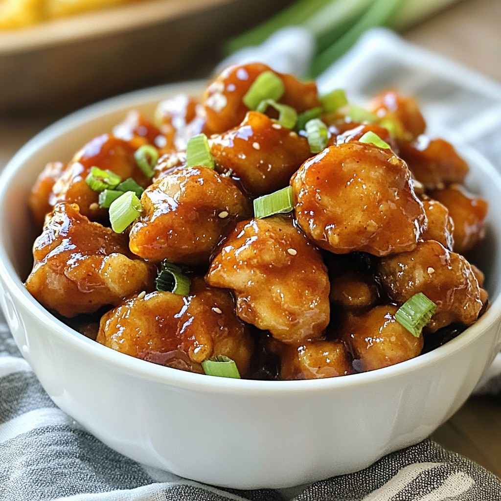 Spicy Copycat Recipes General Tso's Chicken genießen