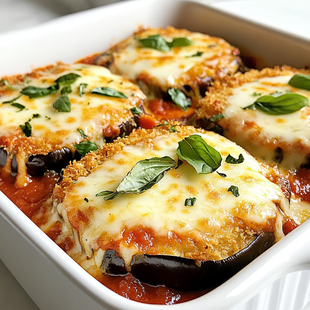 Hearty Restaurant-Style Eggplant Parmesan Rezept