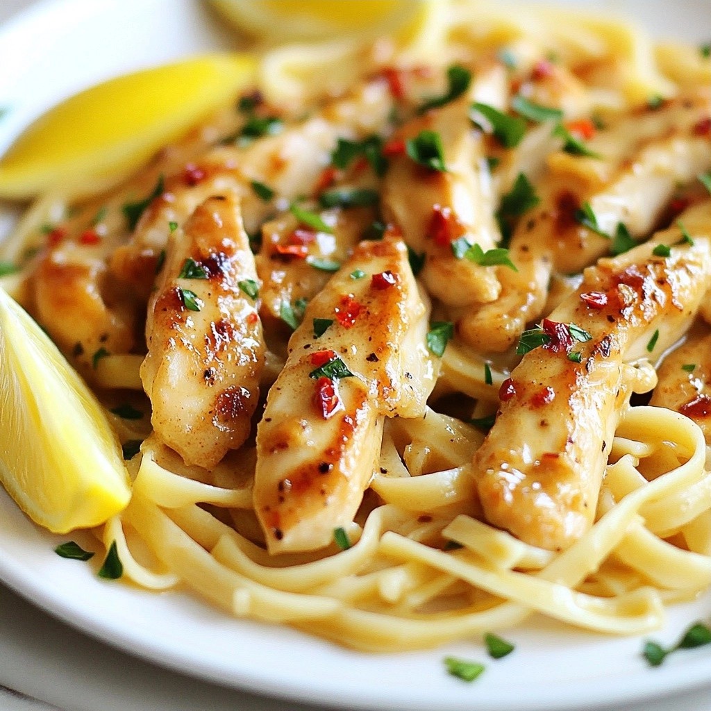 Saftiges Juicy Olive Garden Copycat Chicken Scampi