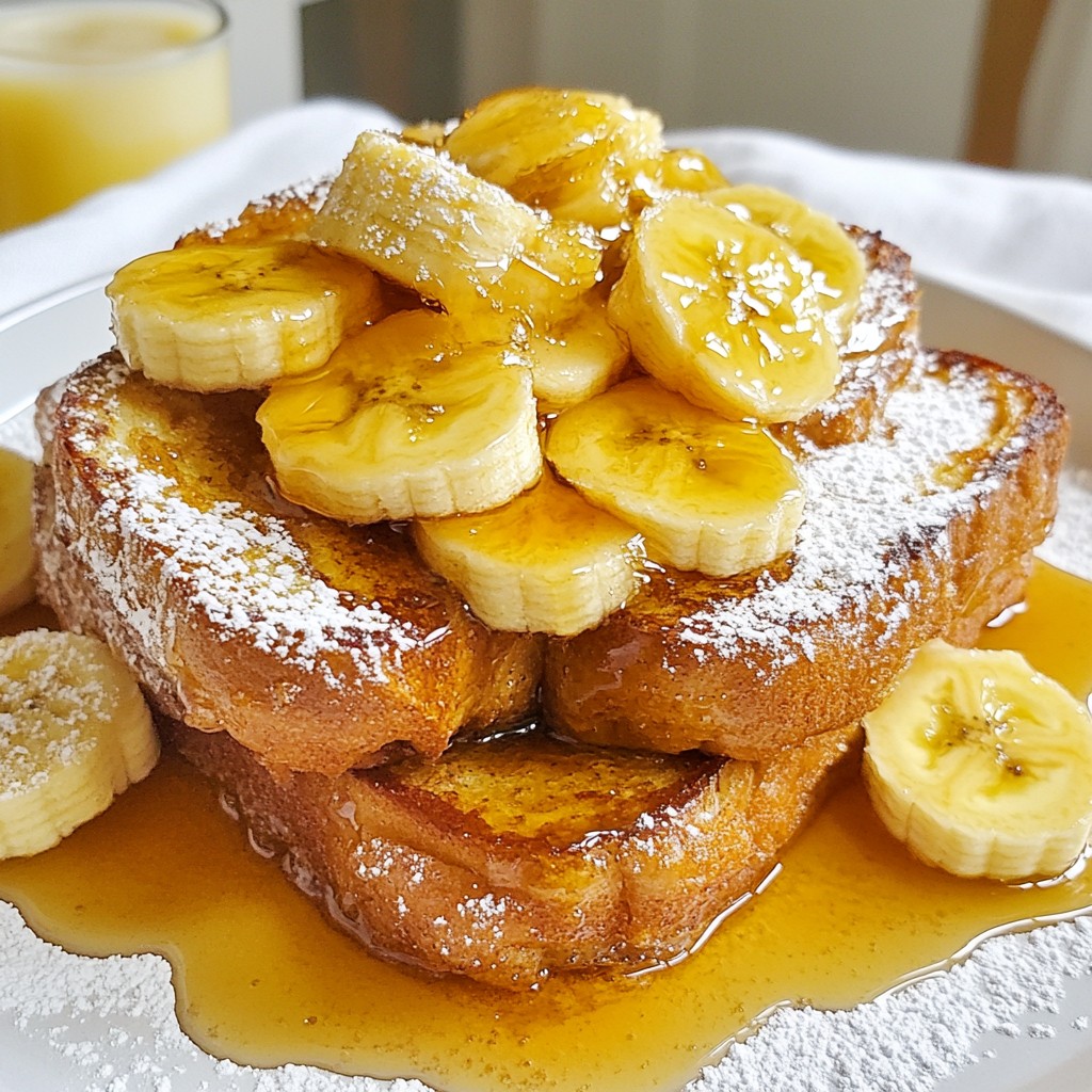 Banana Nutella Stuffed French Toast Einfaches Genussrezept