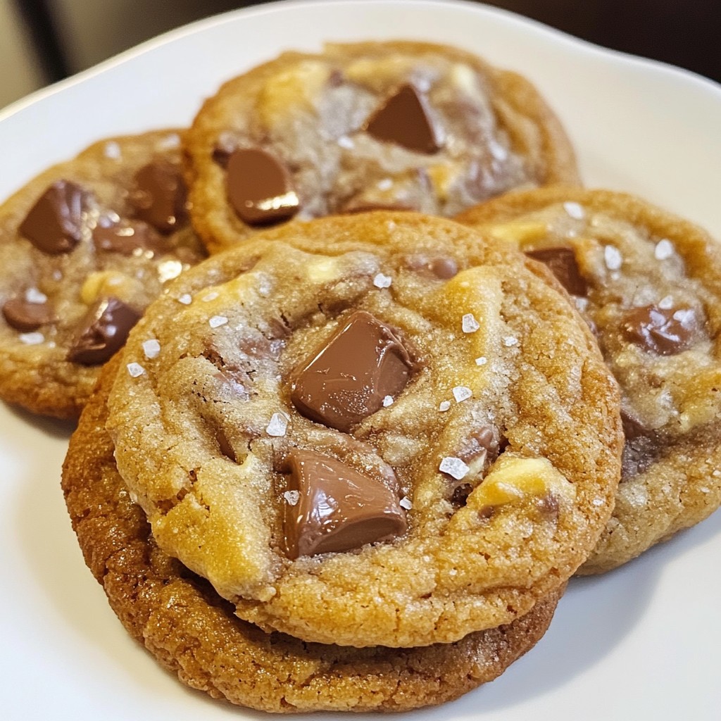 Schokoladenstückchen Tahini Kekse saftig und lecker