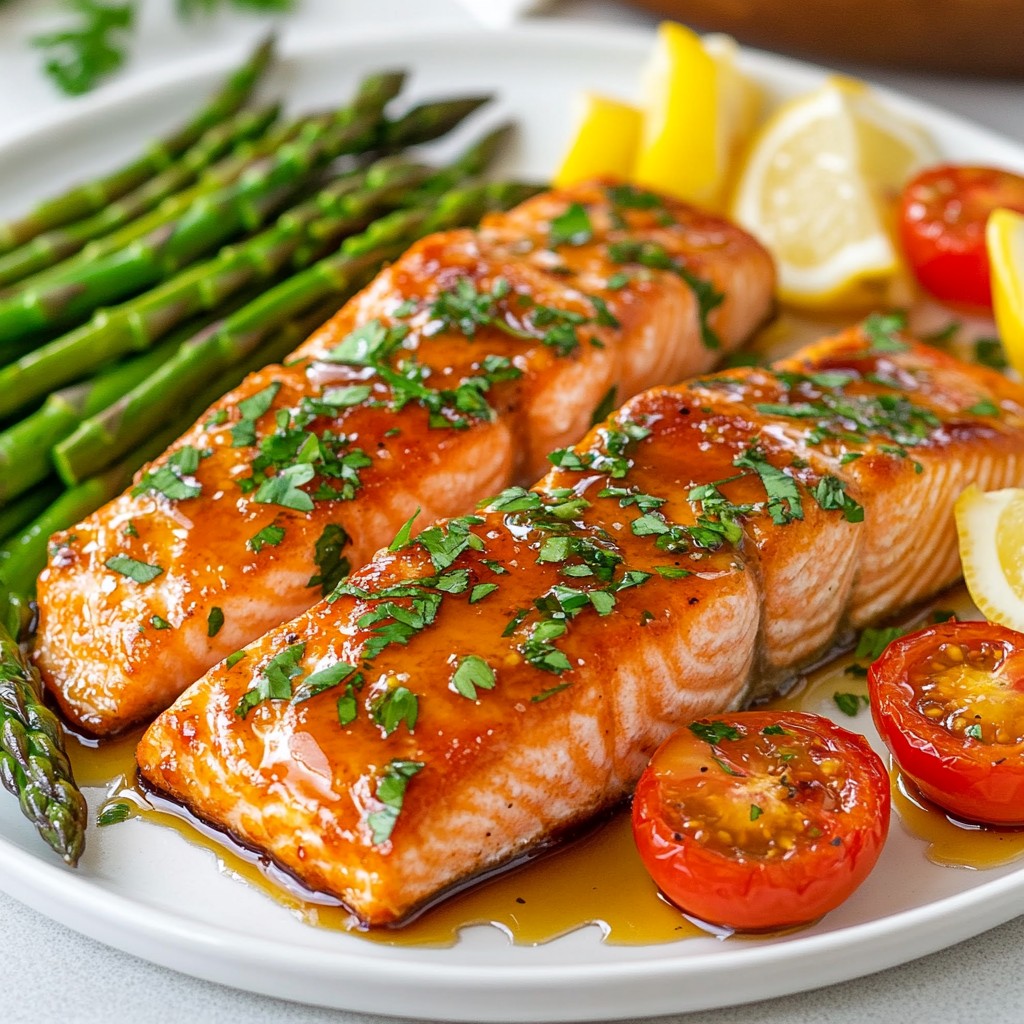 Maple Glazed Salmon Sheet Pan Einfaches Rezept