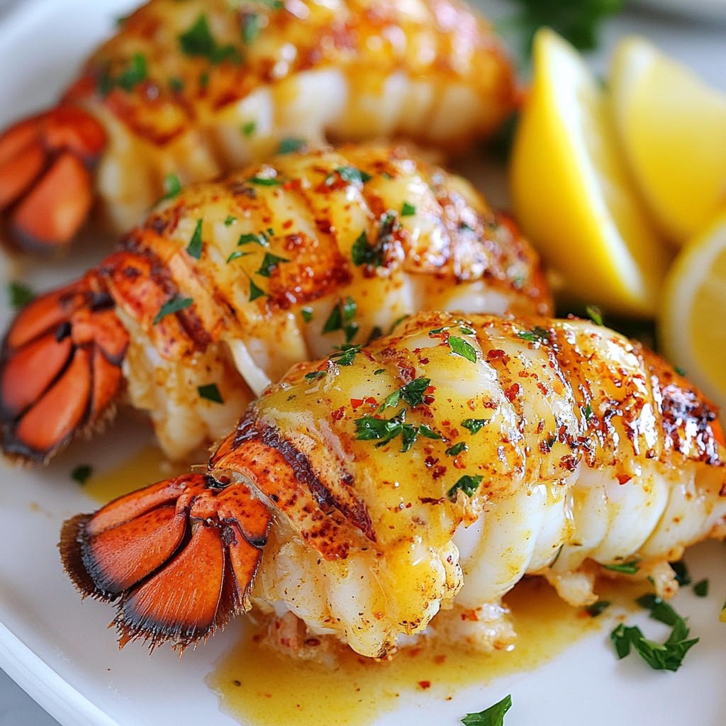 Knoblauch Butter Hummerschwänze Einfach und Köstlich